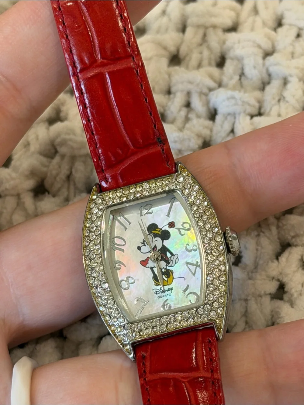Minnie Mouse Disney Time Works Watch